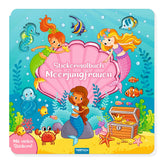 TROTSCH - Mermaid Sticker Colouring Book Arts and Crafts - German Edition