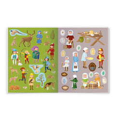 Troetsch Verlag - Books - Mein Großes Stickerbuch Ritter und Burgen - 3+ Yrs - Educational Play