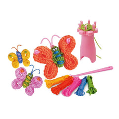 4M - French Knit Butterfly Kit - Arts & Crafts