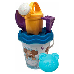 Androni - Strandspielzeug - Strandhund-Set - 6 Teile - 10+ Monate