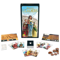 Asmodee - 7 Wonders Leaders - Brettspiele - 10+ - STR8043 - Mehrsprachige Edition
