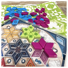 Asmodee - Azul - Summer Pavilion Mini Board Games - Age +8 - STR7513 - Italian Edition