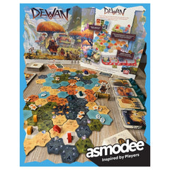 Asmodee - Dewan - Brettspiele - +10 - Strategie - STR8864 - Italienische Edition