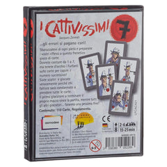 Asmodee - I Cattivissimi 7 - Kartenspiele - 8+ - STR8055 - Italienische Edition