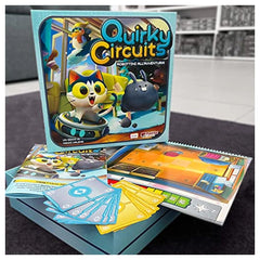 Asmodee - Quirky Circuits - Brettspiele - 8+ - STR9806 - Italienische Edition