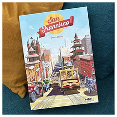 Asmodee - San Francisco Brettspiel - Brettspiele - +12 - Familienspaß - STR8154 - Italienische Edition