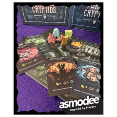 Asmodee - Twisted Cryptids - Brettspiele - +10 - Strategie - STR8809 - Italienische Edition