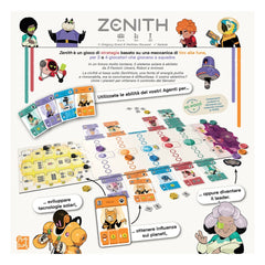 Asmodee - Zenith - Brettspiele - 12+ - STR0733 - Italienische Edition