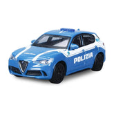 BBurago - Alfa Romeo Polizia 1:24 Die Cast Spielzeuge