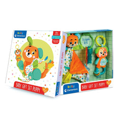 Baby Clementoni - Doudou Baby Gift Set Puppy Sorting & Stacking Toys