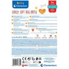 Baby Clementoni - Niedlicher weicher Hund Rassel