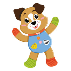 Baby Clementoni - Pete The Puppy My First Animal Dog Stuffed Animals