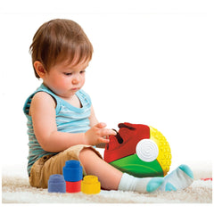 Baby Clementoni - Touch Roll And Play Sinnesball Baby Spielzeug