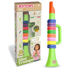 Bontempi-Mini-Trumpet-Play-Green-Musical-Instruments