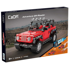 CaDA - Abenteuer Off-Roader Jeep - Konstruktionsspielzeug