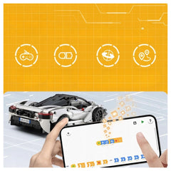 CaDA - Baukästen - Sportwagen - RC-Bausatz - 6 Jahre - STEM-Lernen