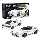 CaDA - Initial D Mazda RX-7 FC3S C55012W Weiß - Konstruktionsspielzeug