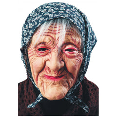 Carnival Toys - Befana Latexmaske für kreatives Rollenspiel und fantasievollen Spaß - Berufsspiele und Rollenspiele