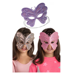Carnival Toys - Colorful Butterfly Fabric Mask For Creative Dress Up Fun - Pretend Professions And Role Playing