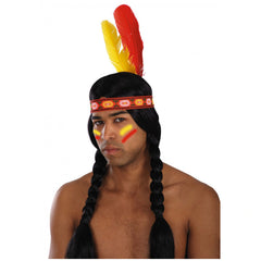 Carnival Toys - Buntes indisches Diadem für Verkleidungsspaß und fantasievolles Spiel - Rollenspiele und Berufsspiele