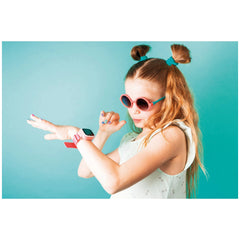 Clementoni - Crazy Chic Klebende Glitzer-Nägel - Makeup