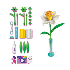 Clementoni - Create-Your-Flowers-Narzisse - Basteln & Kunsthandwerk