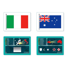 Clementoni - Flag-Game - Kartenspiele