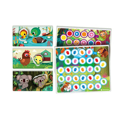 Clementoni - Genitori und Cuccioli Lernspielzeug - Italienische Ausgabe