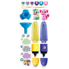 Clementoni - IDEA Erstelle Deine Textmarker Trandy Animals - Basteln & Kunst