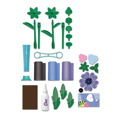 Clementoni - Idea - Make Your Own Flowers - Anemone - Arts & Crafts Age: +8 - 27618346