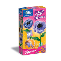Clementoni - Idea - Make Your Own Flowers - Anemone - Arts & Crafts Age: +8 - 27618346