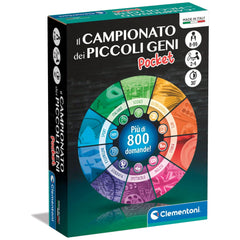 Clementoni - Il-Campionato-dei-piccoli-Geni-Pocket - Board-Games