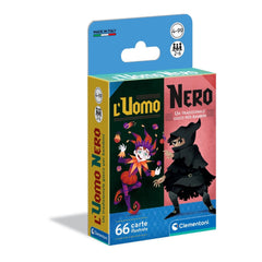 Clementoni - L'Uomo Nero Kartenspiele - Italienische Ausgabe