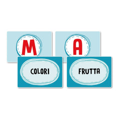 Clementoni - Nomi Cose Città Card Games - Italain Edition