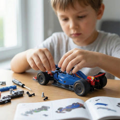 Clementoni - Rennwagen-STEM-Bausatz-Spielzeug