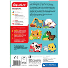 Clementoni - Sapientino-Montessori-Cuccioli-in-Fattoria-Educational-Toys