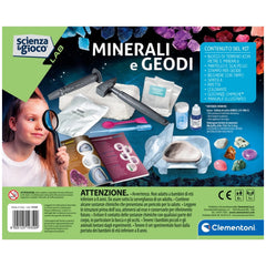Clementoni - Science-and-Play-Minerals-and-Geodes - Educational-Toys