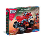 Clementoni Scienza E Gioco Build - Mechanik Baue 10 Modelle - Monster Truck Baukasten Spielzeug