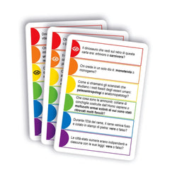 Clementoni - Testa A Testa Kartenspiele Geschichte und Urgeschichte - Italienische Ausgabe