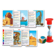 Clementoni - Testa A Testa Kartenspiele Geschichte und Urgeschichte - Italienische Ausgabe