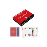 Dal Negro - Excelsior Rummy Karten - Blau-Rot Deck - 2X55 Karten