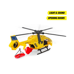 Dickie - Play Vehicles - ADAC Rescue Helicopter - Wind-Up Propeller - 3 Years