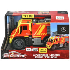 Dickie - Unimog U530 Fire Truck With Lighst And Sounds Play Vehicles