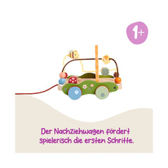 EICHHORN - Bee Happy Pullalong Wagon - Push & Pull Toys