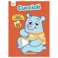 Edizioni del Borgo - Color Block - Cuccioli - Book Age: +3 - +6 - EDB57582A - Italian Edition