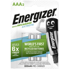 Energizer Extreme Hr03 AAA-Batterie (wiederaufladbar) NiMH 800 mAh 1,2 V 2 Stück