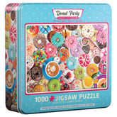 Eurographics - Tin Box: Donut Party Tin Puzzles 1000 Pcs - Puzzles Age: +14 - ERG8051-5602