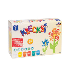 Feuchtmann - Klecksi Basic Maxi Finger Paints Pack 6 X 150 Gr - Arts & Crafts