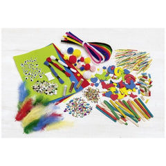 Folia - Kreativ Box Mixed Multi Activity 1300 Pieces All Year Round Multi Coloured - Arts & Crafts