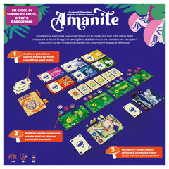 GateOnGames - Amanite - Card Games Age: +10 - GOG43138 - Italian Edition